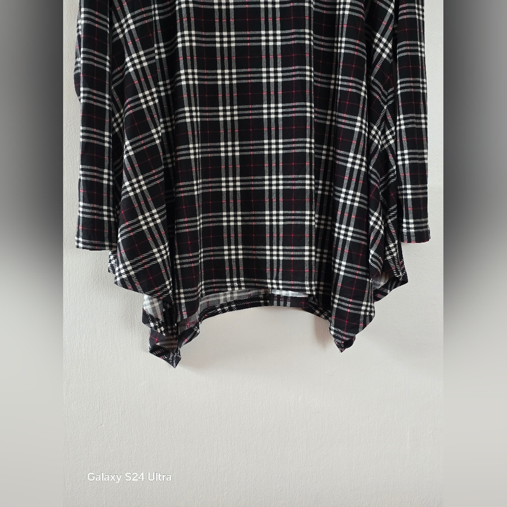Women's 3/4 Sleeve Shirt Tunic Top Loose Fit size 2X - Picture 6 of 8